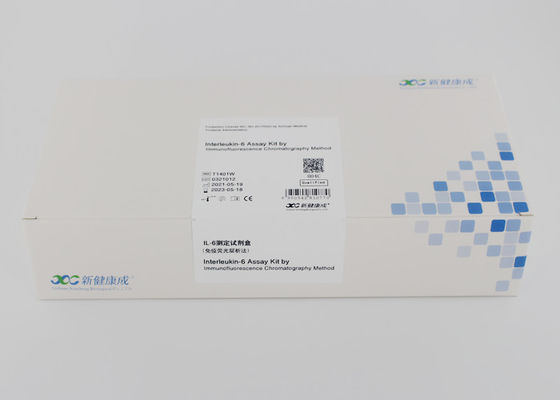 CE 4-8Mins Interleukin-6 Rapid Influenza Test, zestaw do szybkiego testu Strep immunofluorescencji