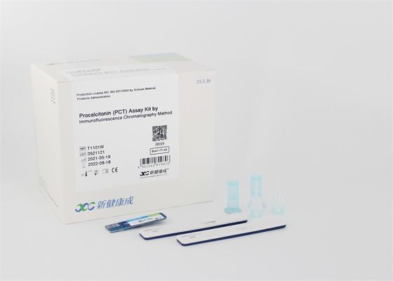 Chromatografia Dokładność 98% Zestaw szybkiego testu prokalcytoniny do odczynnika diagnostycznego Vitro